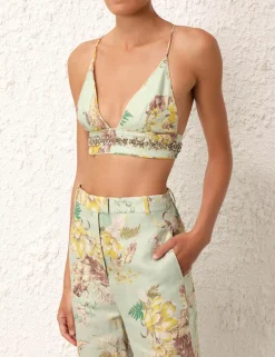 Discount ZIMMERMANN Matchmaker Embellished Bra