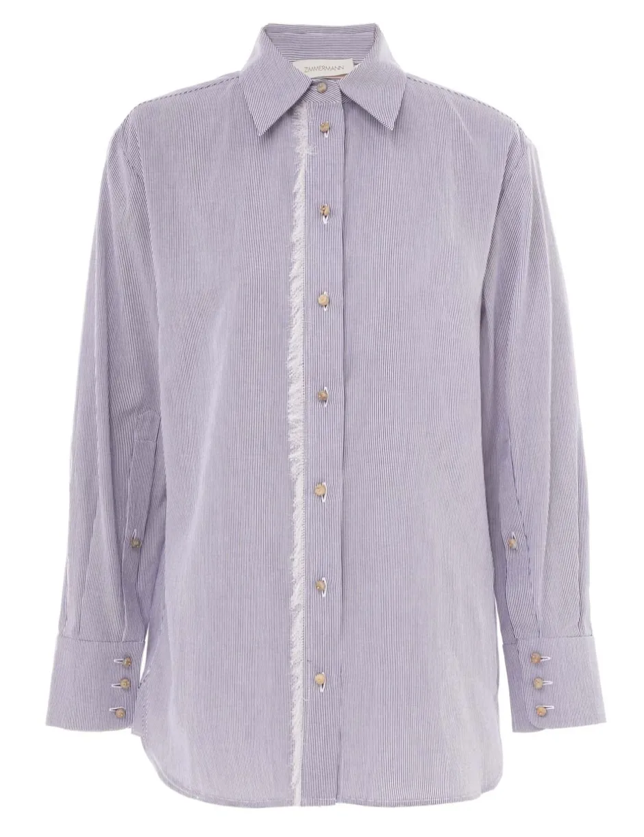Outlet ZIMMERMANN Matchmaker Embroidered Shirt