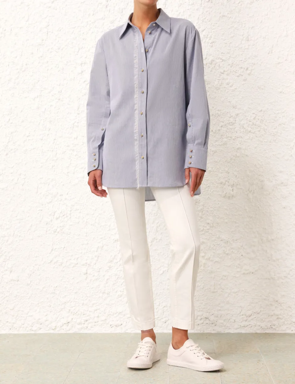 Outlet ZIMMERMANN Matchmaker Embroidered Shirt