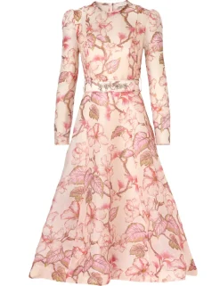 Sale ZIMMERMANN Matchmaker Floral Midi Dress