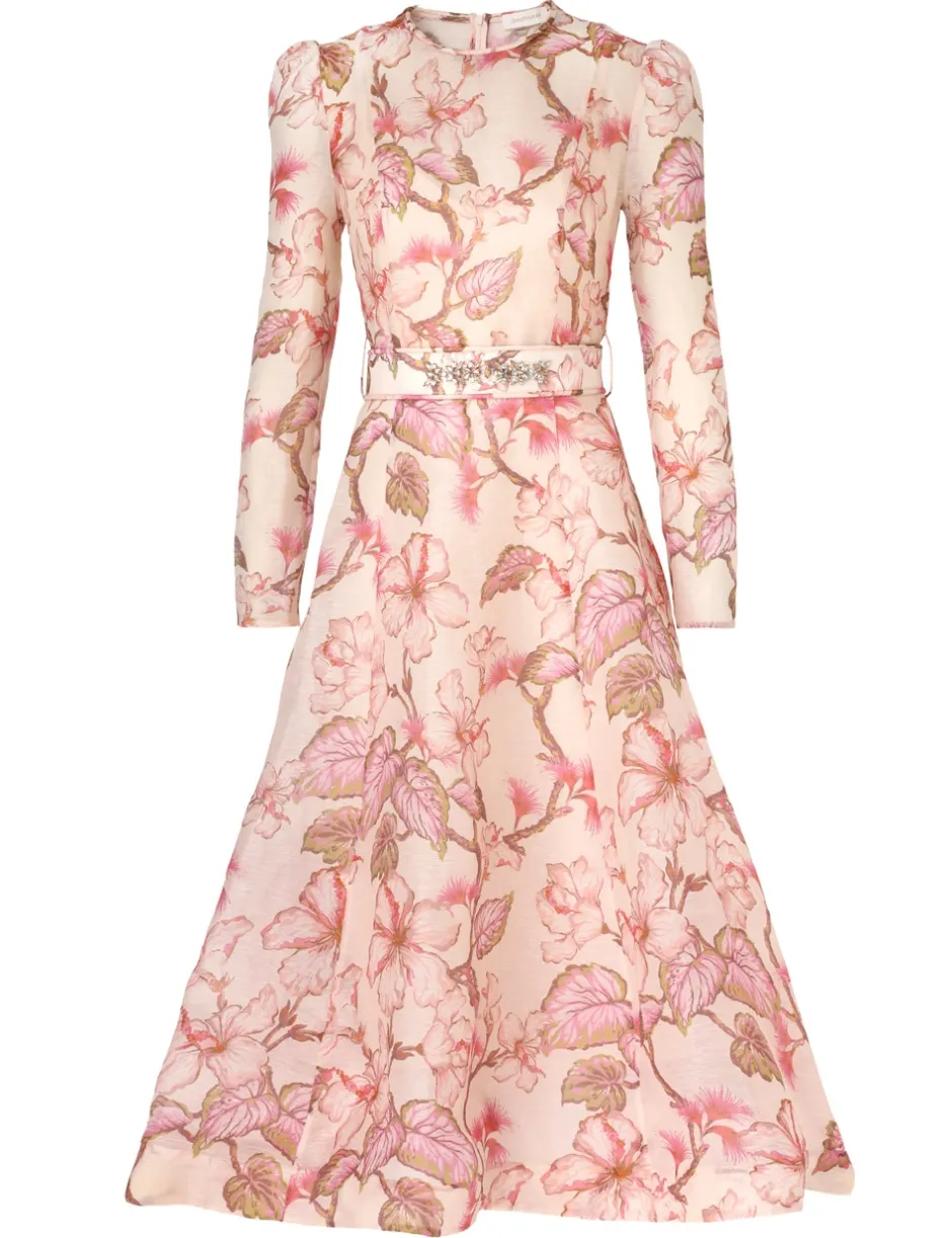 Sale ZIMMERMANN Matchmaker Floral Midi Dress