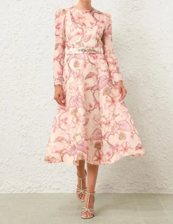 Sale ZIMMERMANN Matchmaker Floral Midi Dress