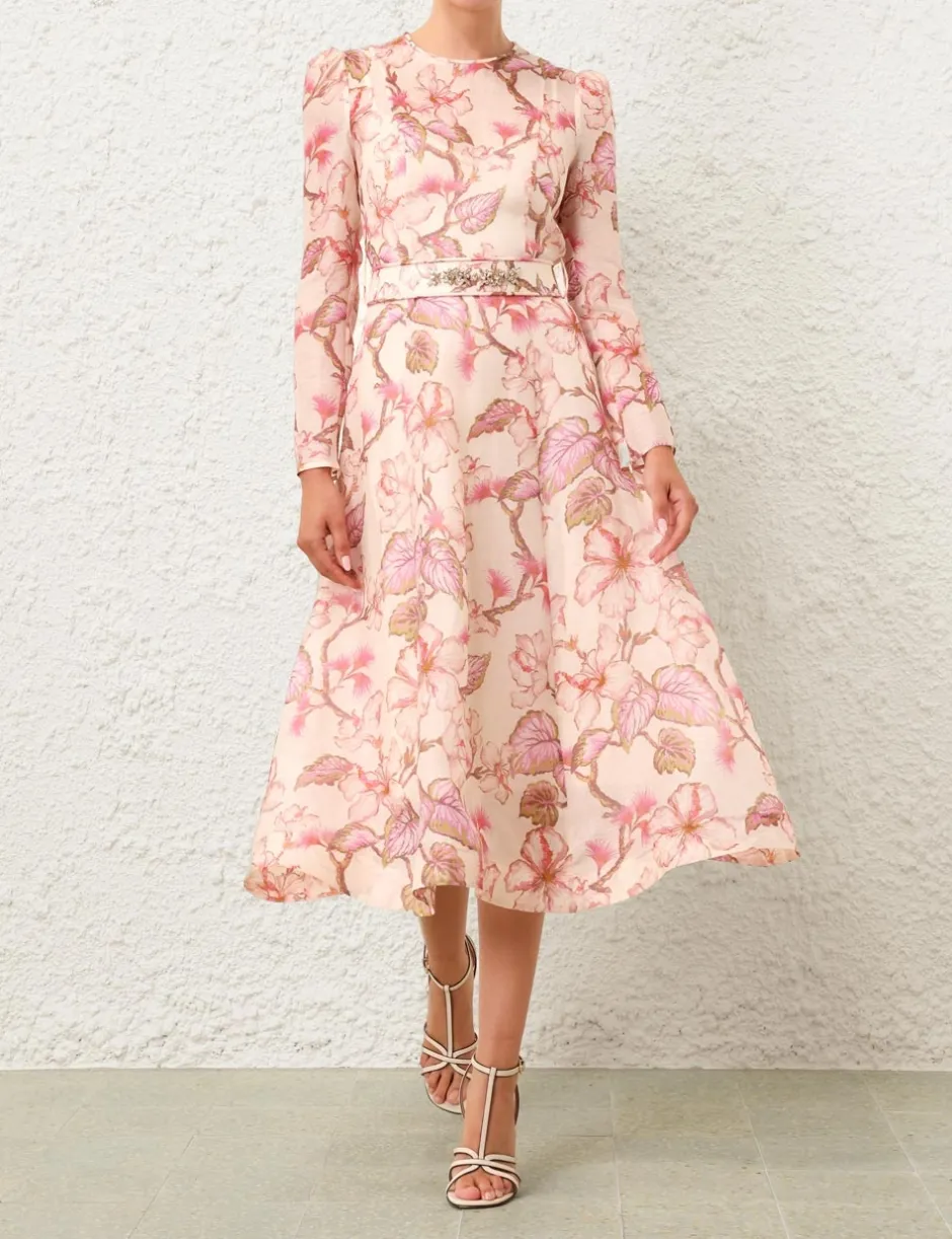 Sale ZIMMERMANN Matchmaker Floral Midi Dress