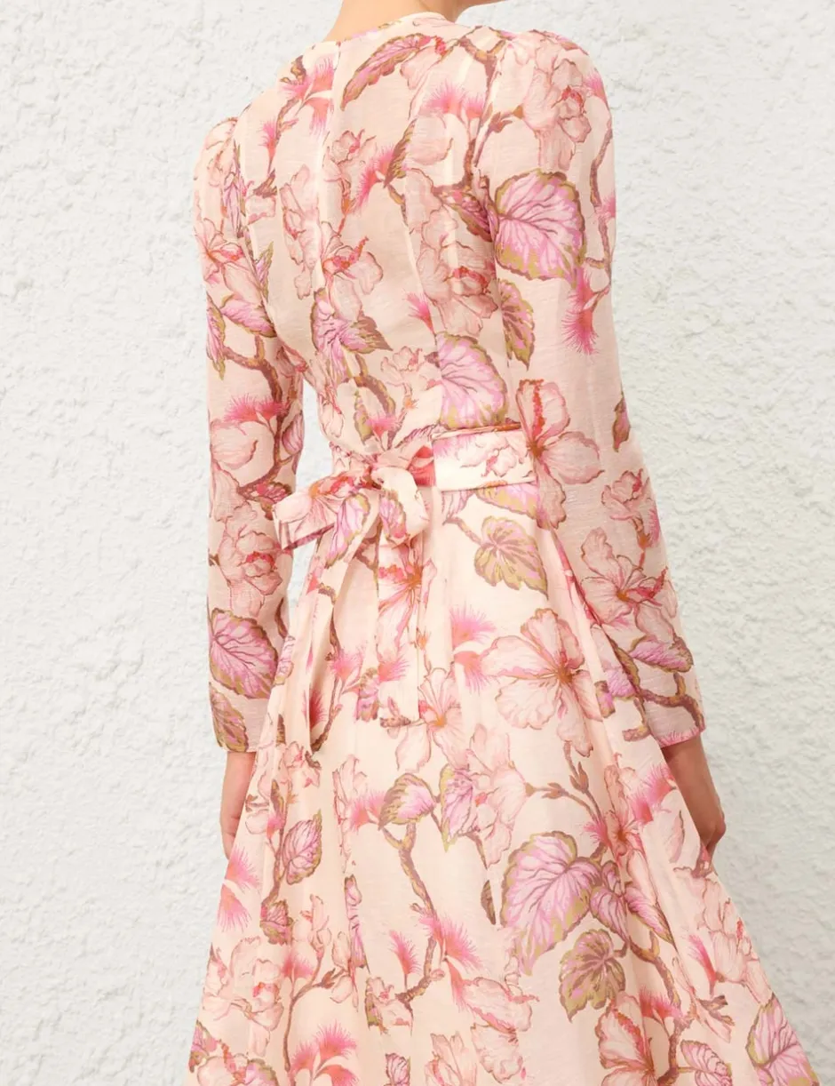 Sale ZIMMERMANN Matchmaker Floral Midi Dress