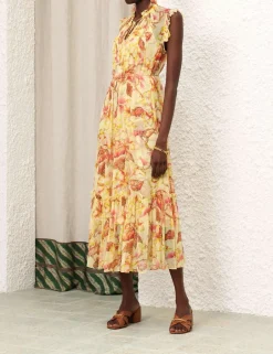 Best ZIMMERMANN Matchmaker Flutter Midi Dress