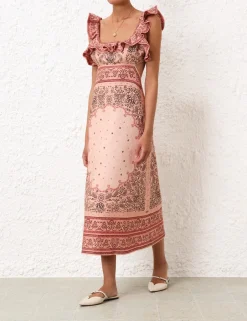 Discount ZIMMERMANN Matchmaker Frilled Midi