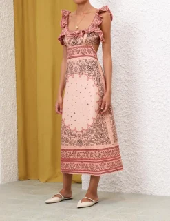 Discount ZIMMERMANN Matchmaker Frilled Midi