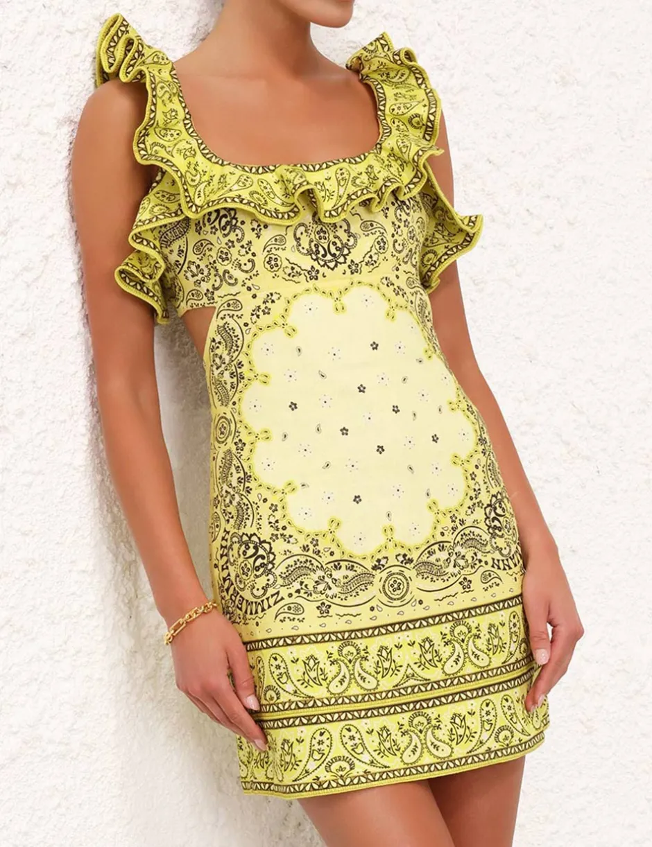 ZIMMERMANN Matchmaker Frilled Mini