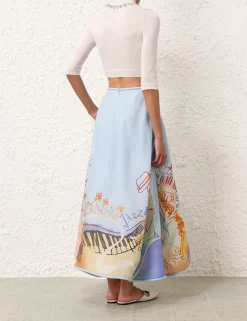 Discount ZIMMERMANN Matchmaker High Neck Crop Top