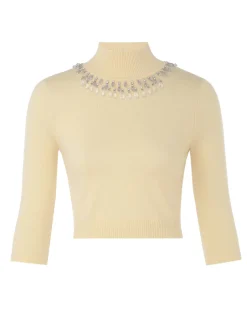 Online ZIMMERMANN Matchmaker High Neck Crop Top