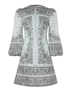 Online ZIMMERMANN Matchmaker Keyhole Mini Dress