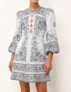 Best ZIMMERMANN Matchmaker Keyhole Mini Dress