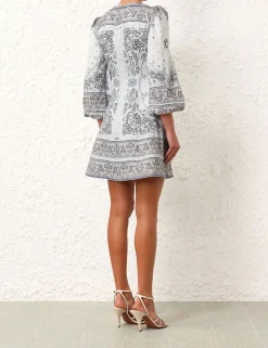 Best ZIMMERMANN Matchmaker Keyhole Mini Dress
