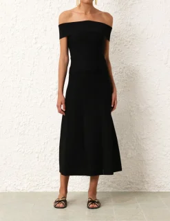 Clearance ZIMMERMANN Matchmaker Knit Panelled Skirt