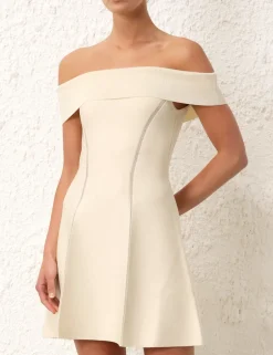 Outlet ZIMMERMANN Matchmaker Knit Panelled Mini