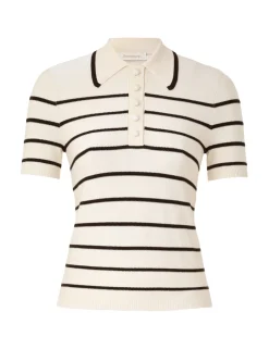 Sale ZIMMERMANN Matchmaker Knit Stripe Polo