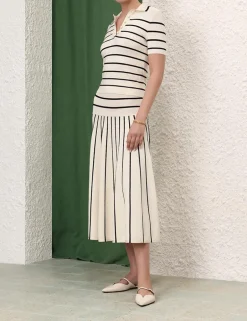 Best ZIMMERMANN Matchmaker Knit Stripe Skirt