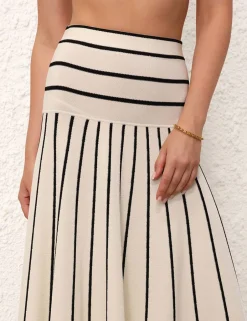 Best ZIMMERMANN Matchmaker Knit Stripe Skirt
