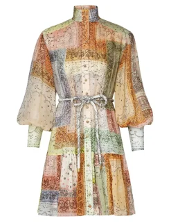 Outlet ZIMMERMANN Matchmaker Lantern Mini Dress