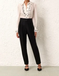New ZIMMERMANN Matchmaker Pleat Front Pant