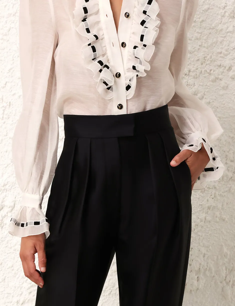 Best ZIMMERMANN Matchmaker Pleat Front Pant