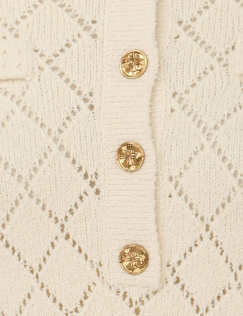 Outlet ZIMMERMANN Matchmaker Pointelle Polo Top