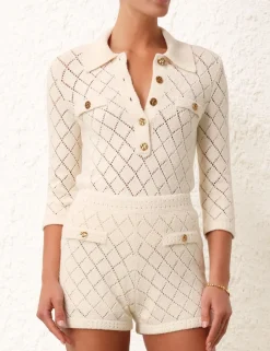 Sale ZIMMERMANN Matchmaker Pointelle Shorts