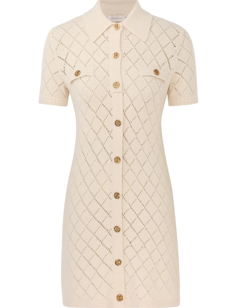 Sale ZIMMERMANN Matchmaker Polo Mini Dress