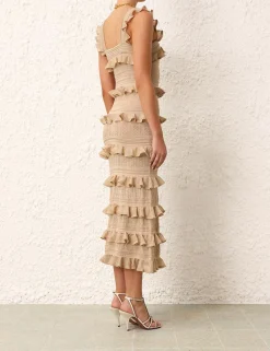 Outlet ZIMMERMANN Matchmaker Ruffle Midi