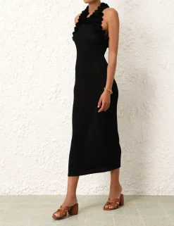 Online ZIMMERMANN Matchmaker Ruffle Neck Midi
