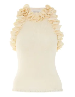 Discount ZIMMERMANN Matchmaker Ruffle Neck Top