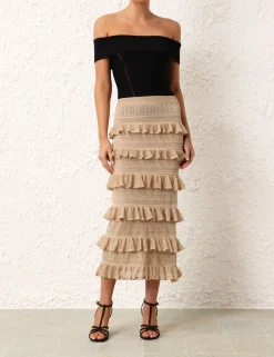 Best ZIMMERMANN Matchmaker Ruffle Skirt