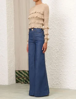Outlet ZIMMERMANN Matchmaker Ruffle Top