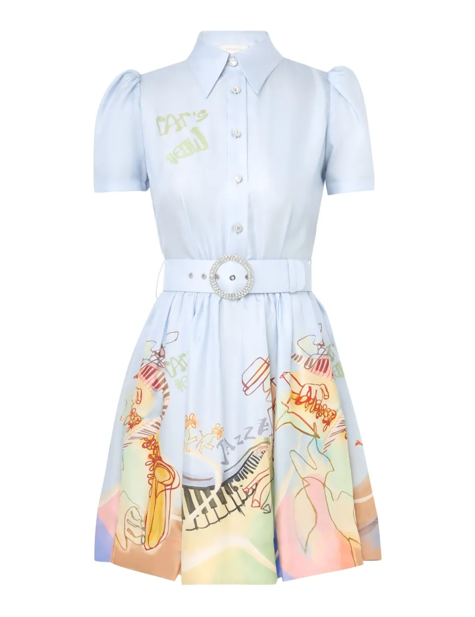 Online ZIMMERMANN Matchmaker Shirt Mini Dress