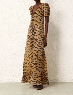 ZIMMERMANN Matchmaker Short Sleeve Maxi