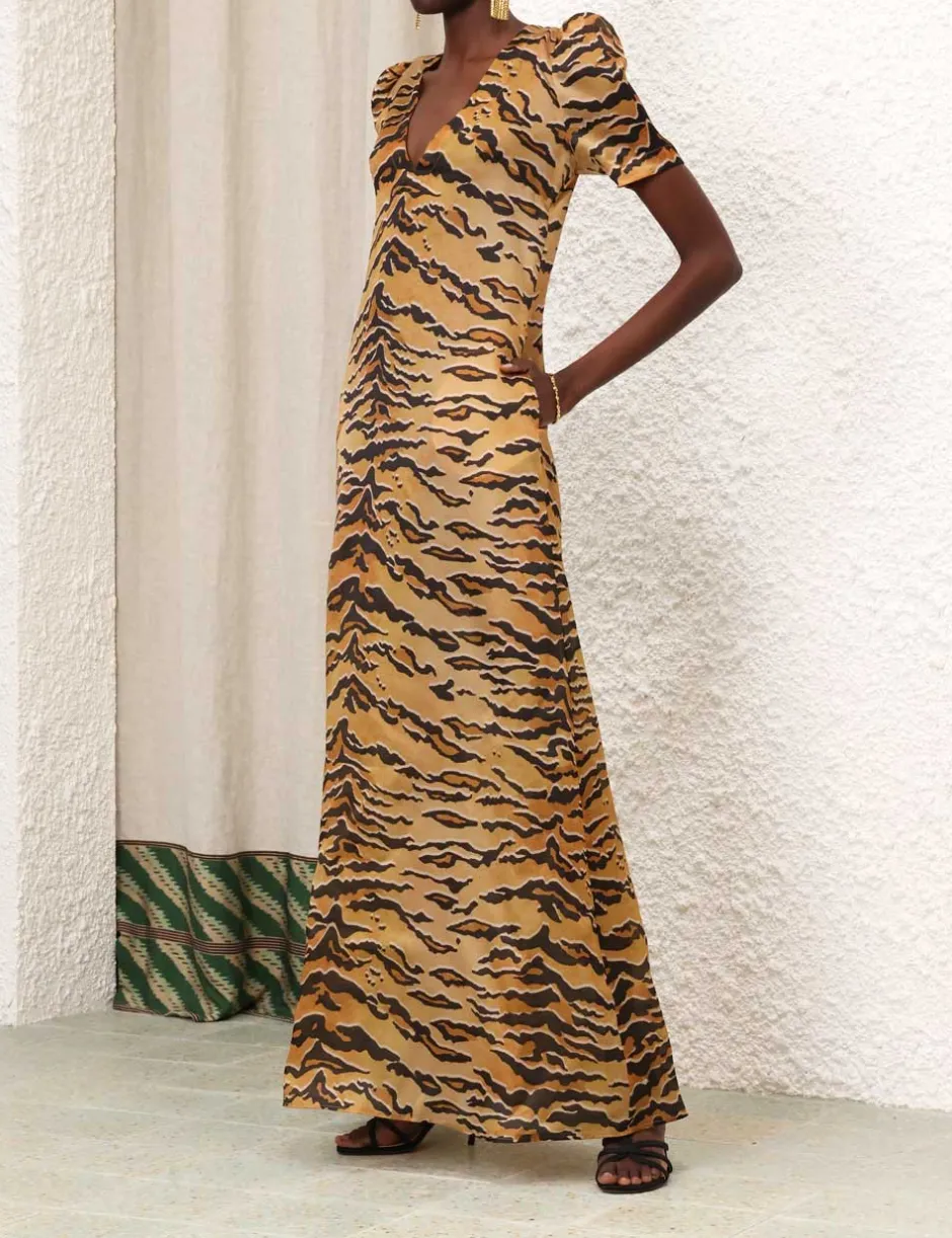 Hot ZIMMERMANN Matchmaker Short Sleeve Maxi