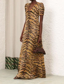 Hot ZIMMERMANN Matchmaker Short Sleeve Maxi