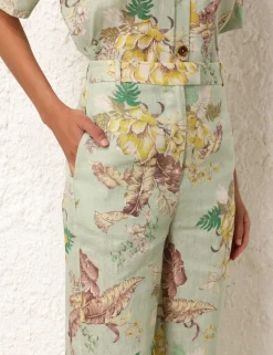 Discount ZIMMERMANN Matchmaker Straight Leg Pant