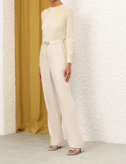 New ZIMMERMANN Matchmaker Straight Leg Pant