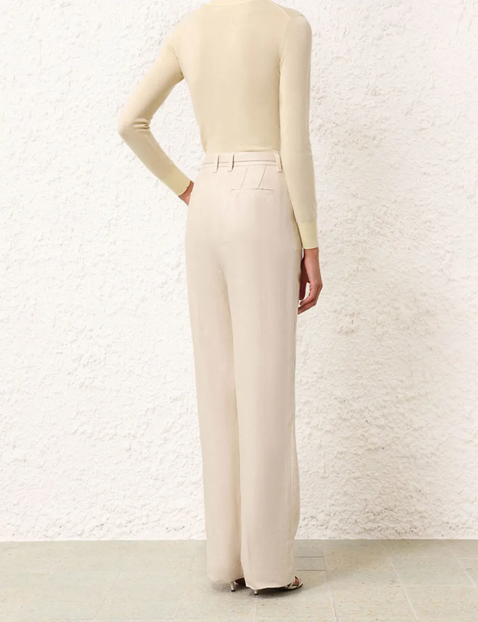New ZIMMERMANN Matchmaker Straight Leg Pant
