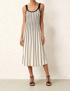 Best ZIMMERMANN Matchmaker Stripe Tank Dress