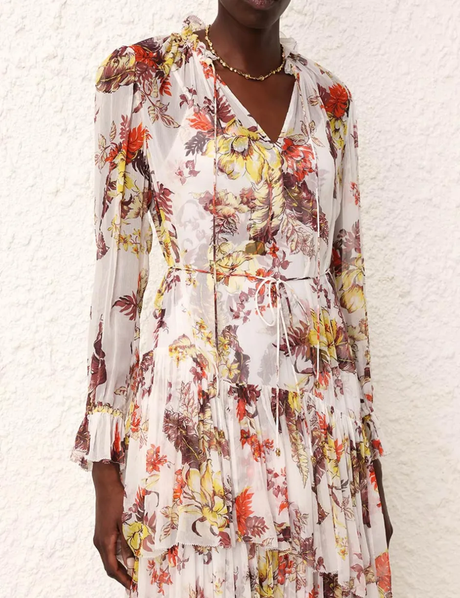 Online ZIMMERMANN Matchmaker Tiered Dress