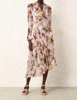 Online ZIMMERMANN Matchmaker Tiered Dress