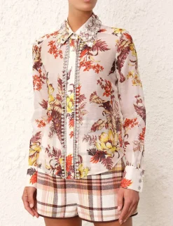 ZIMMERMANN Matchmaker Tropical Shirt