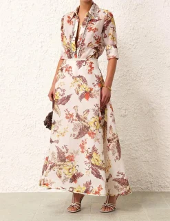 ZIMMERMANN Matchmaker Tropical Shirt
