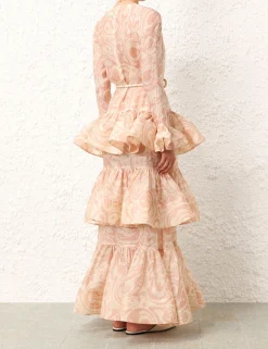 Discount ZIMMERMANN Matchmaker V Neck Gown