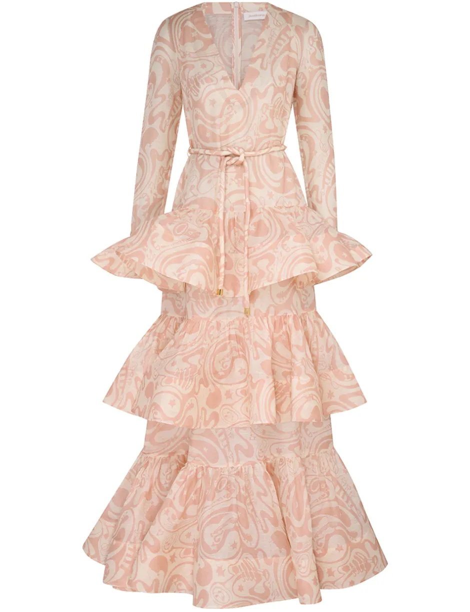 Sale ZIMMERMANN Matchmaker V Neck Gown