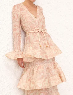 Sale ZIMMERMANN Matchmaker V Neck Gown