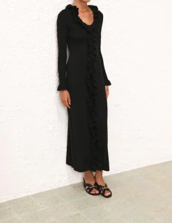 Hot ZIMMERMANN Matchmaker V-Neck Ruffle Dress