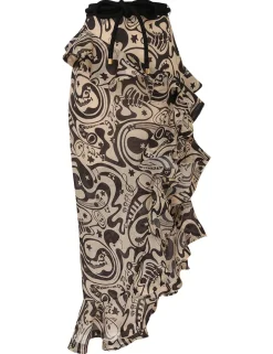 Sale ZIMMERMANN Matchmaker Waterfall Skirt